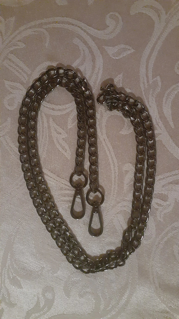 Chain Purse Strap Black